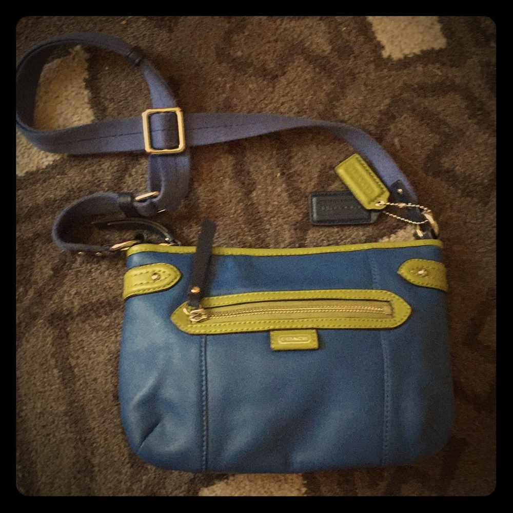 Beautiful leather Coach purse!